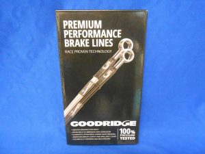 Goodridge Stainless Steel Braided Brake hoses TR4a-6