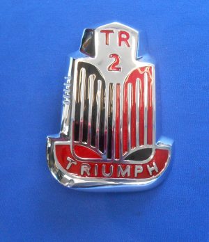 Bonnet Badge TR2